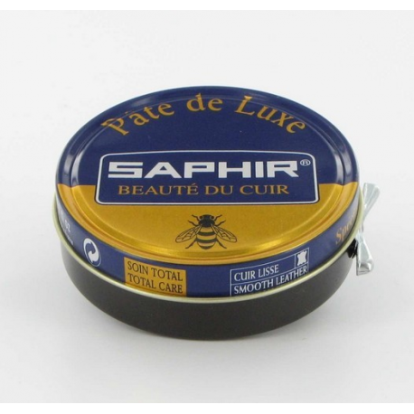 Cirage pâte luxe saphir boîte 50ML bleu marine