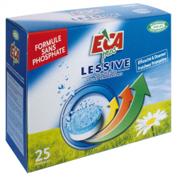 Eca lessive pastille lave-linge 25doses