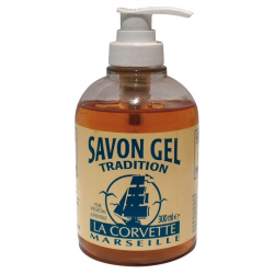 Savon gel nature LA CORVETTE 300ml