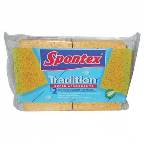 Éponge spontex ménage grande taille x 2