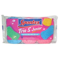 Éponge spontex s junior x3