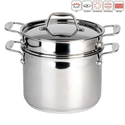 Cuiseur de pâtes en inox BEKA CHEF tous feux 24cm