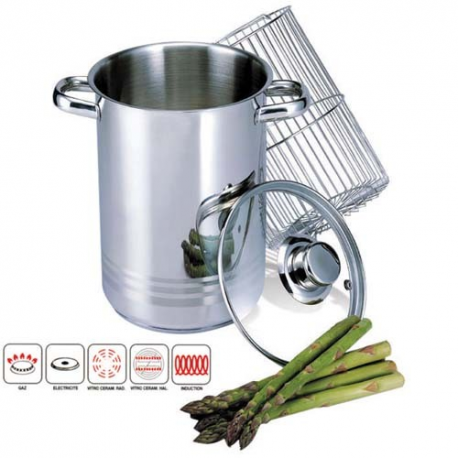 BEKA - Cuiseur d'asperges en inox tous feux 16cm