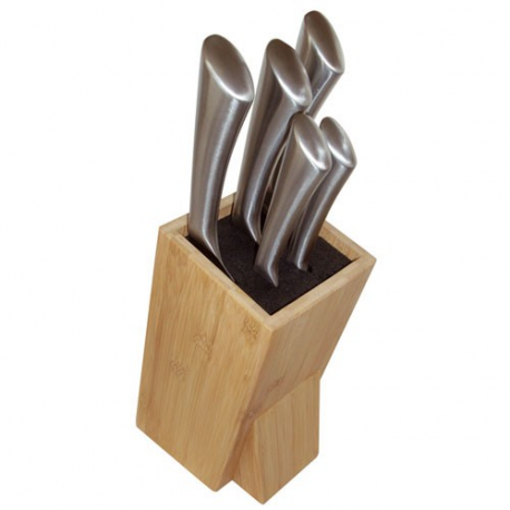 Bloc de 5couteaux de cuisine DUBOS COLAS PRADEL