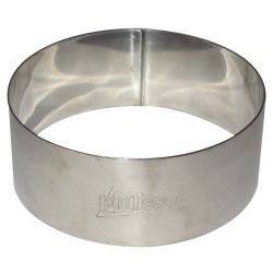 Cercle à gâteaux en inox d.9cm h.3.5 cm PATISSE