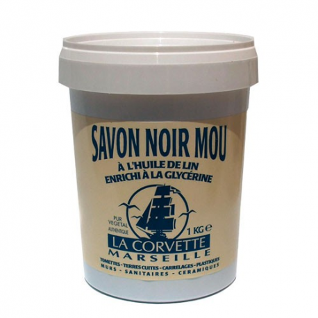 Savon noir mou LA CORVETTE 1k