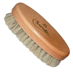 Brosse à reluire saphir gris ovale