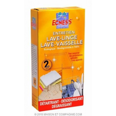 Ecnes's détartrant poudre lave-vaisselle/linge 250G