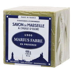 Savon Marseille huile d'olive 400g MARIUS FABRE