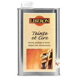 Teinte et cire Liberon chêne clair 0,5l