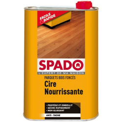 Cire parquet SPADO chêne foncé1l