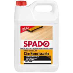 Cire parquet SPADO chêne clair 5l