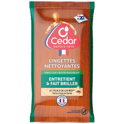 Lingette dépoussiérante O'CEDAR bois de santal x 36