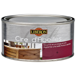 Cire abeilles pâte 500ML Liberon incolore