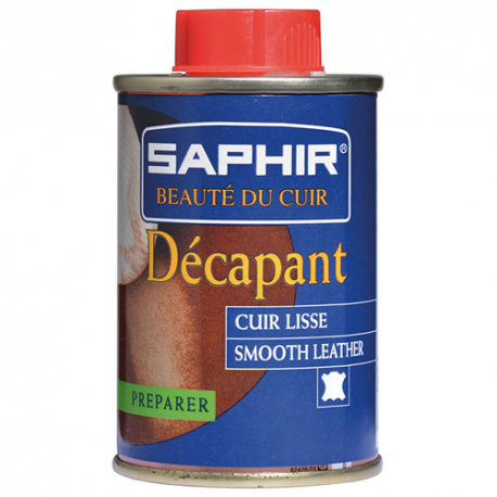 Décapant cuirs lisses saphir flacon 100ML