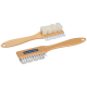 Brosse daim nubuck microfibres