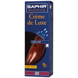 Crème de luxe saphir tube blanc