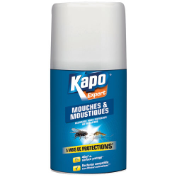 Aerosol mouches-moustiques recharge 250ml kapo