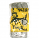 Tampon laine d'acier VOCO sachet de 12