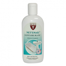 AVEL - Nettoyant détartrant émail blanc 250ML