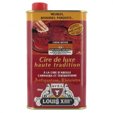 Cire liquide chêne moyen Louis 13 500ml