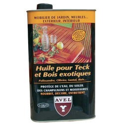 Huile pour teck bois/exotique 1l